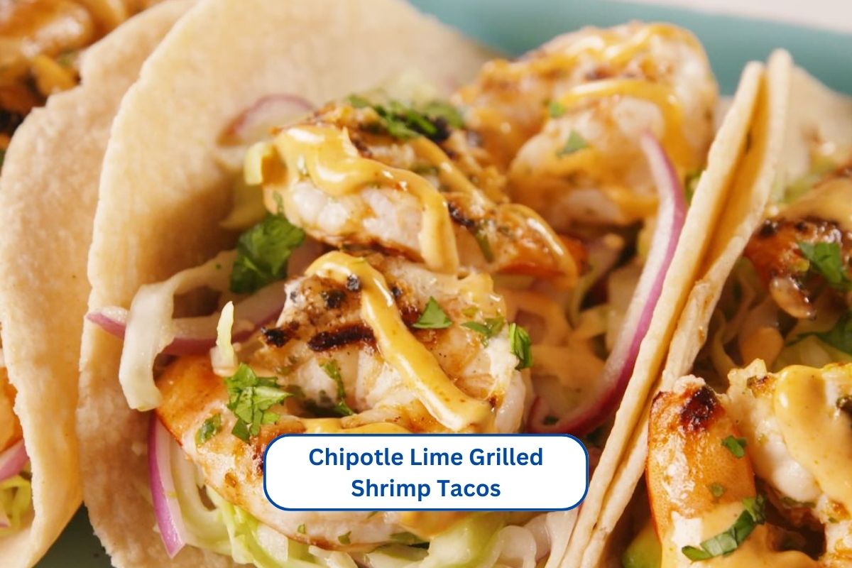 Chipotle Lime Grilled Shrimp Tacos