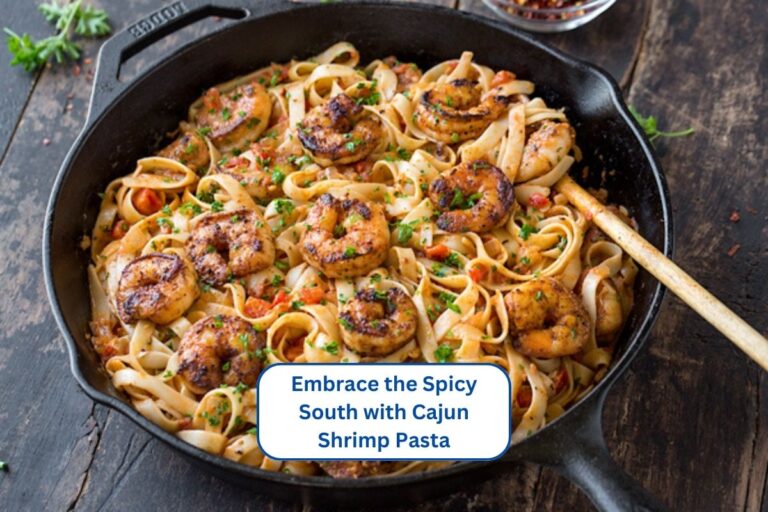 Embrace the Spicy South with Cajun Shrimp Pasta