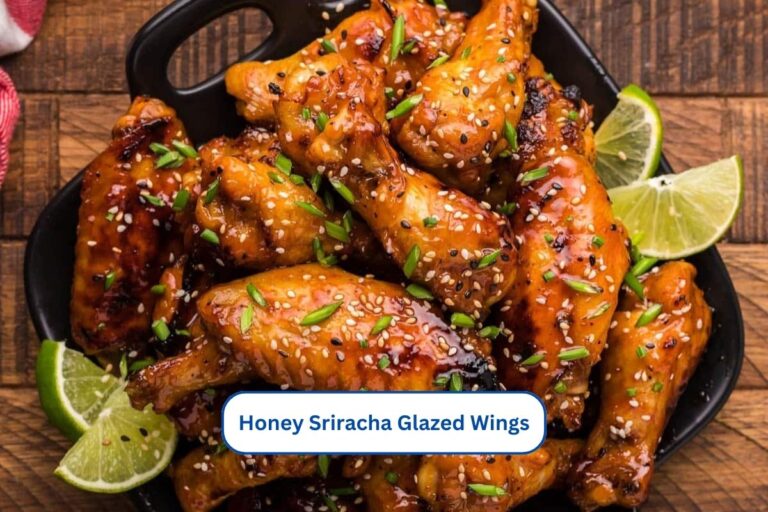Honey Sriracha Glazed Wings