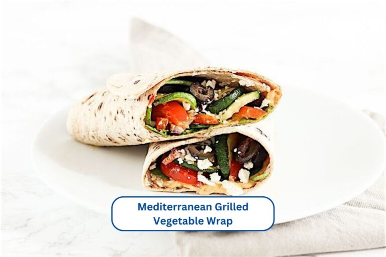 Mediterranean Grilled Vegetable Wrap