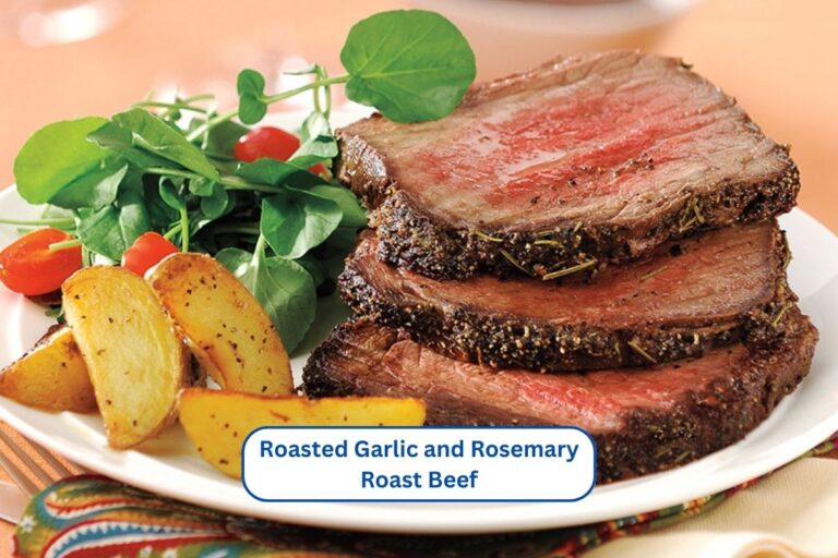 Roasted Garlic and Rosemary Roast Beef