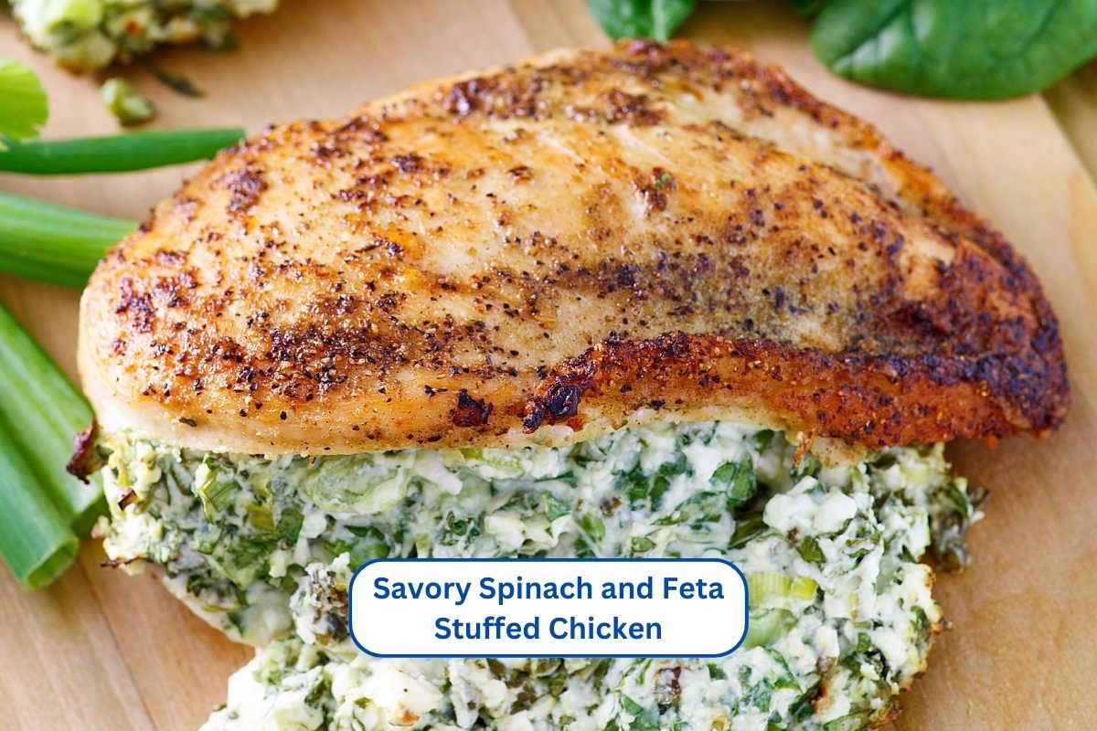 Savory Spinach and Feta Stuffed Chicken