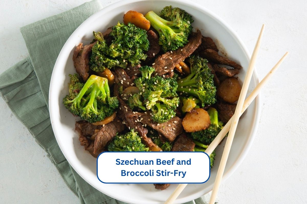 Szechuan Beef and Broccoli Stir-Fry