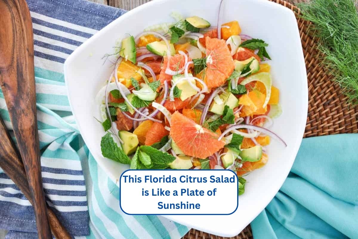 This Florida Citrus Salad is Like a Plate of Sunshine