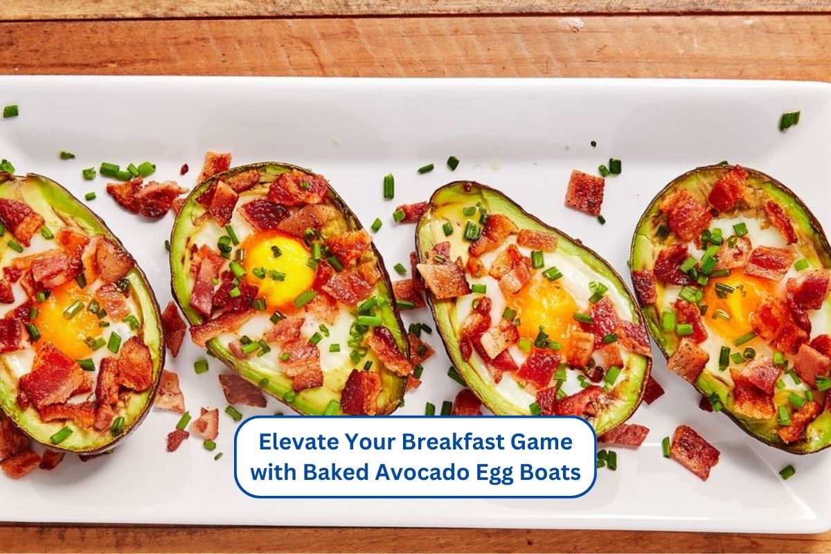 Elevate Your Breakfast Game with Baked Avocado Egg Boats