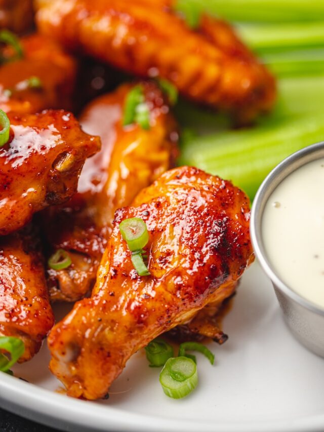 Spicy Sriracha Chicken Wings MVP Game Day Appetizer